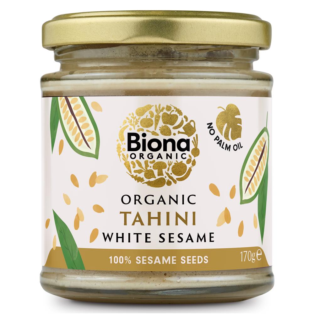 Organic Tahini White no Salt 170g - Just Natural