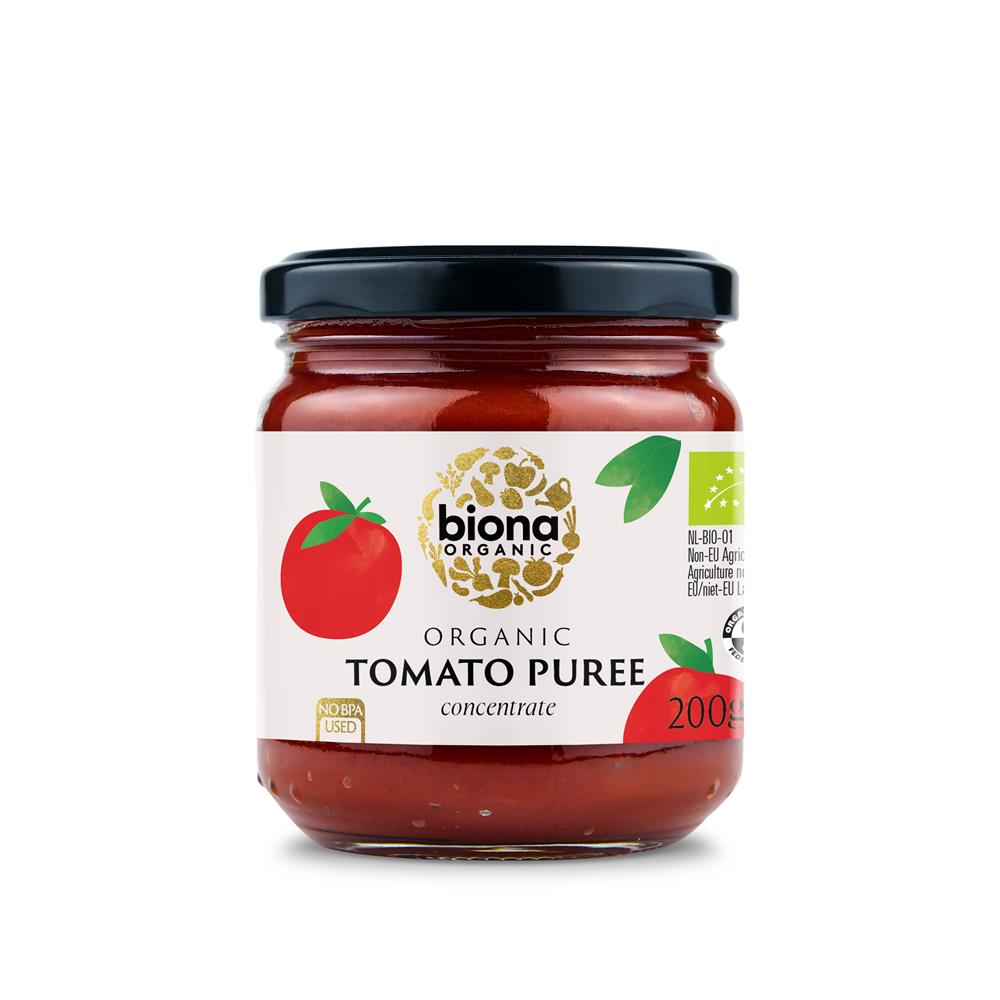 Organic Tomato Puree 200g - Just Natural