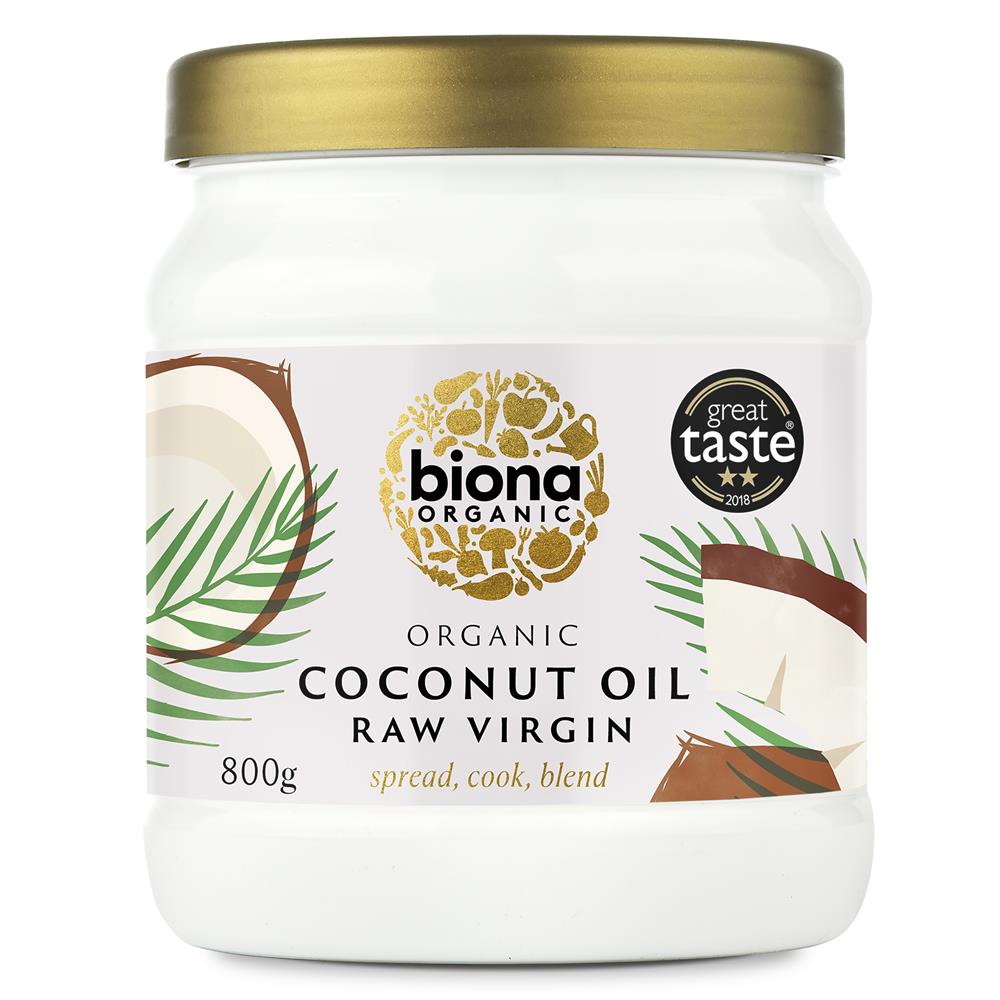 Organic Virgin Coconut Oil 800g - Just Natural
