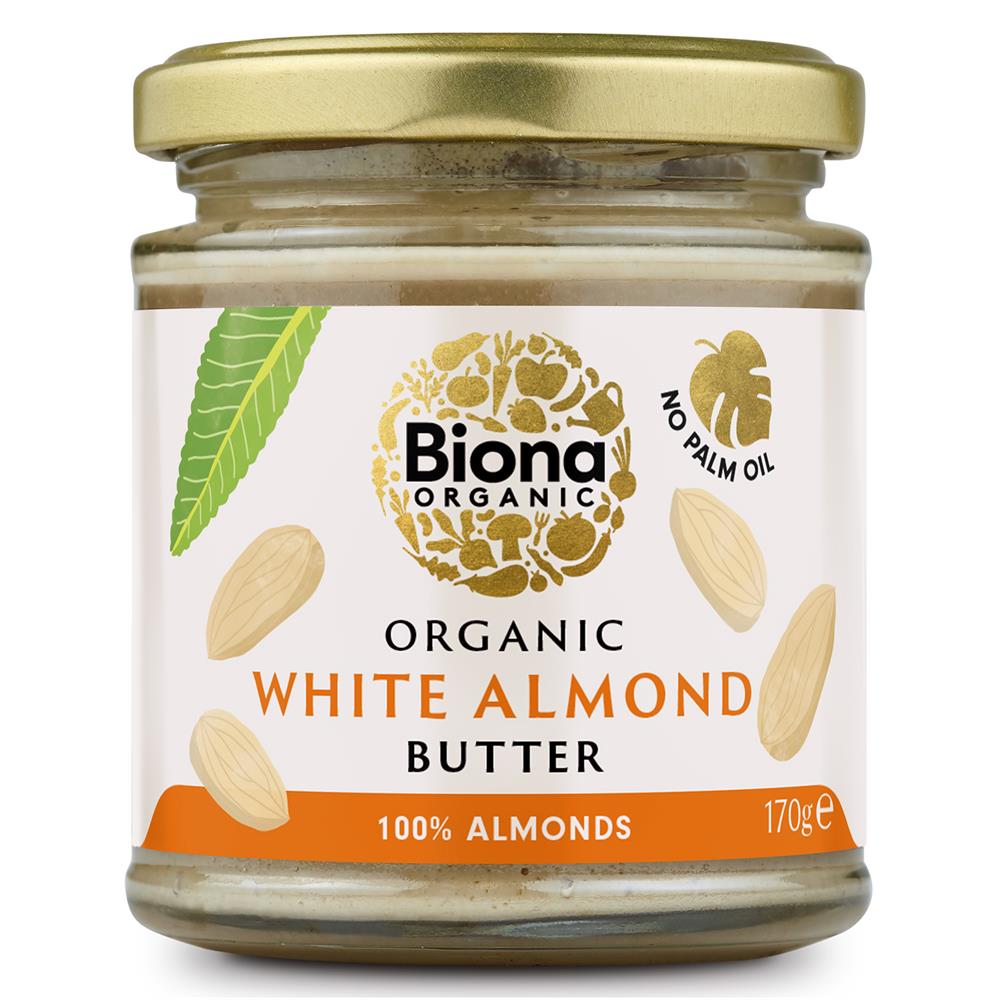 Organic White Almond Butter 170g - Just Natural