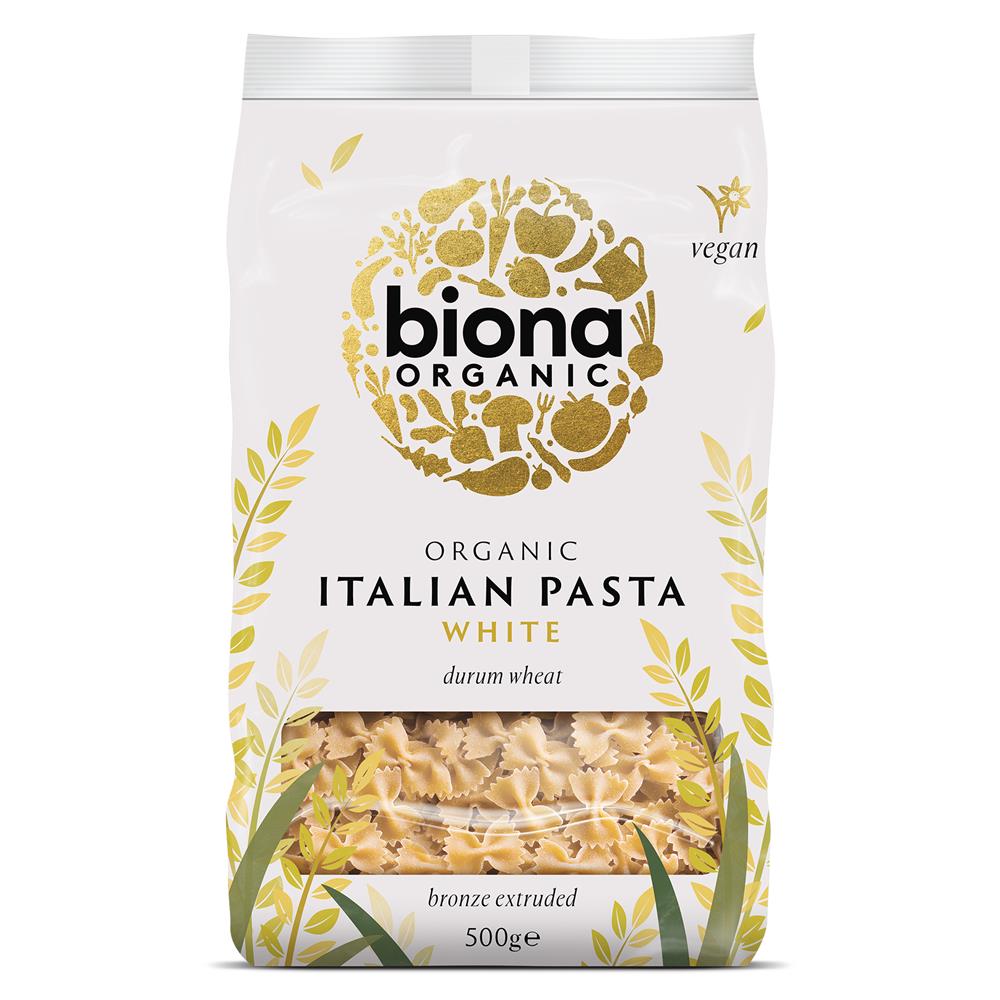 Organic White Farfalline Pasta 500g - Just Natural