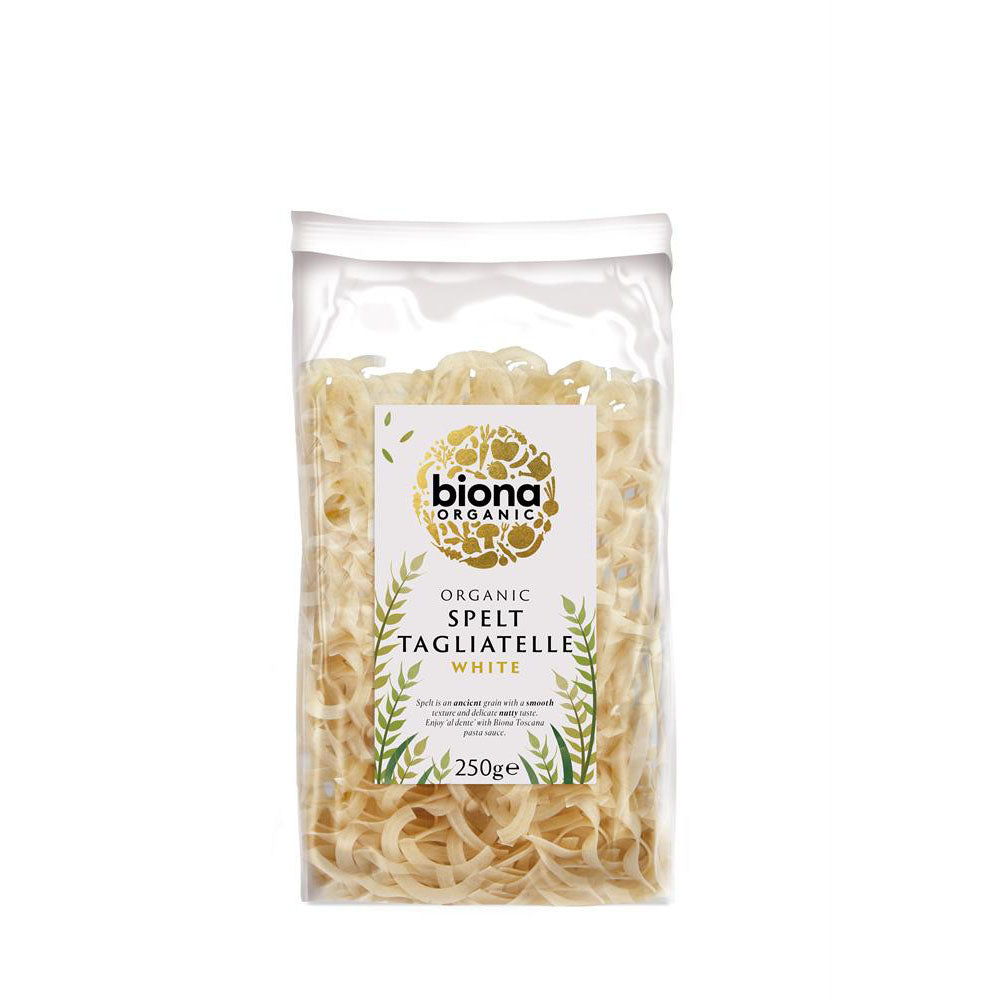 Spelt Artisan Tagliatelle Pasta  White Organic 250g - Just Natural