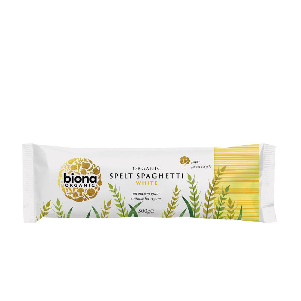 Spelt Spaghetti Pasta White Organic 500g - Just Natural