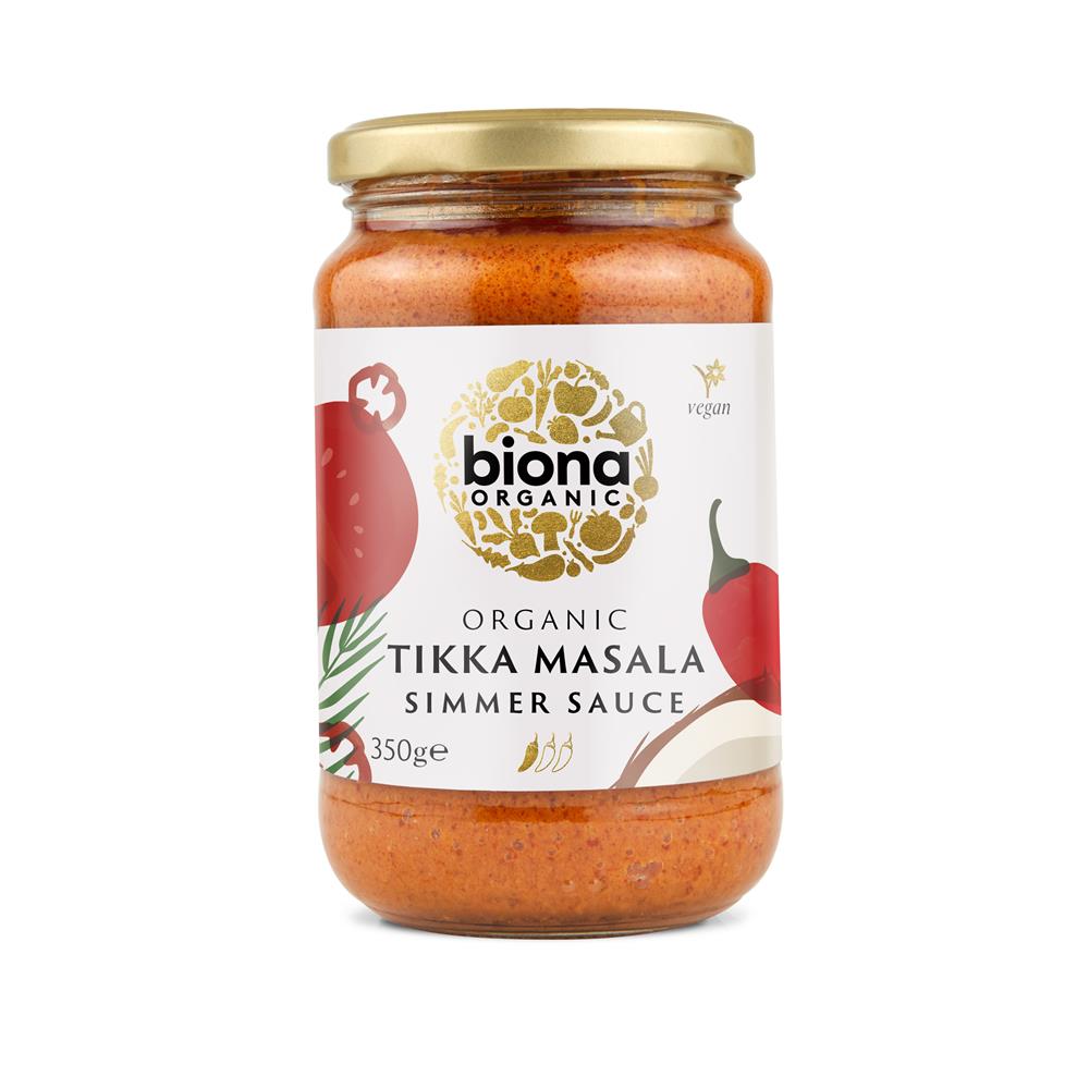 Tikka Masala Simmer Sauce Organic 350ml - Just Natural