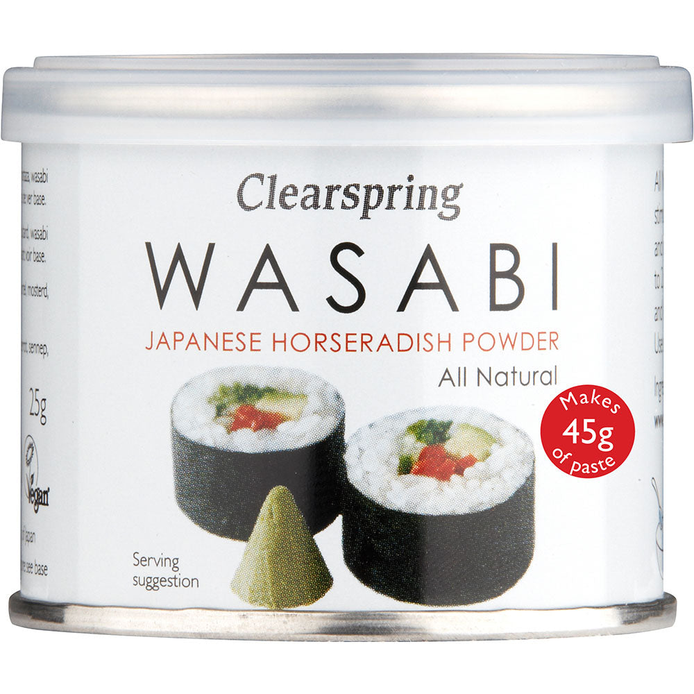 Japanese Wasabi Horseradish Powder 6x25g - Just Natural