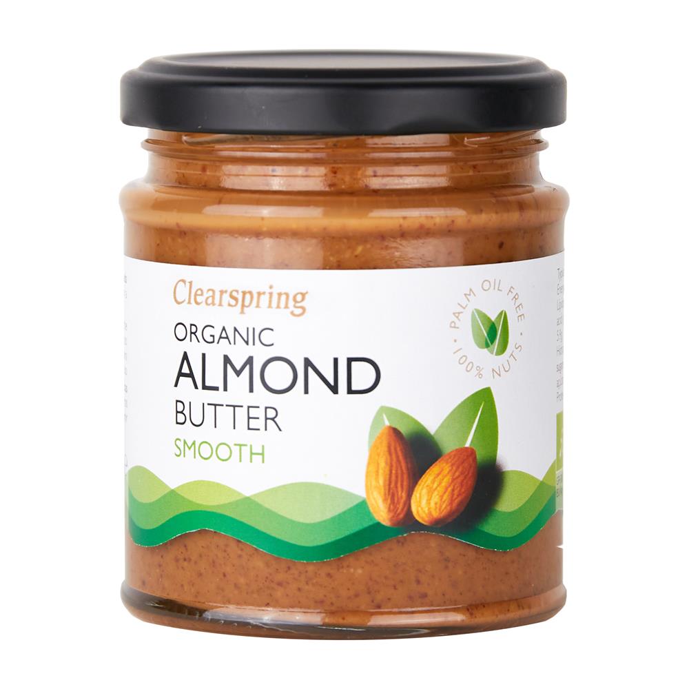 Organic Almond Butter - Smooth - Just Natural