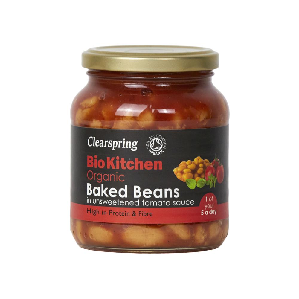 Organic Baked Beans (unsweetened) 350g - Just Natural