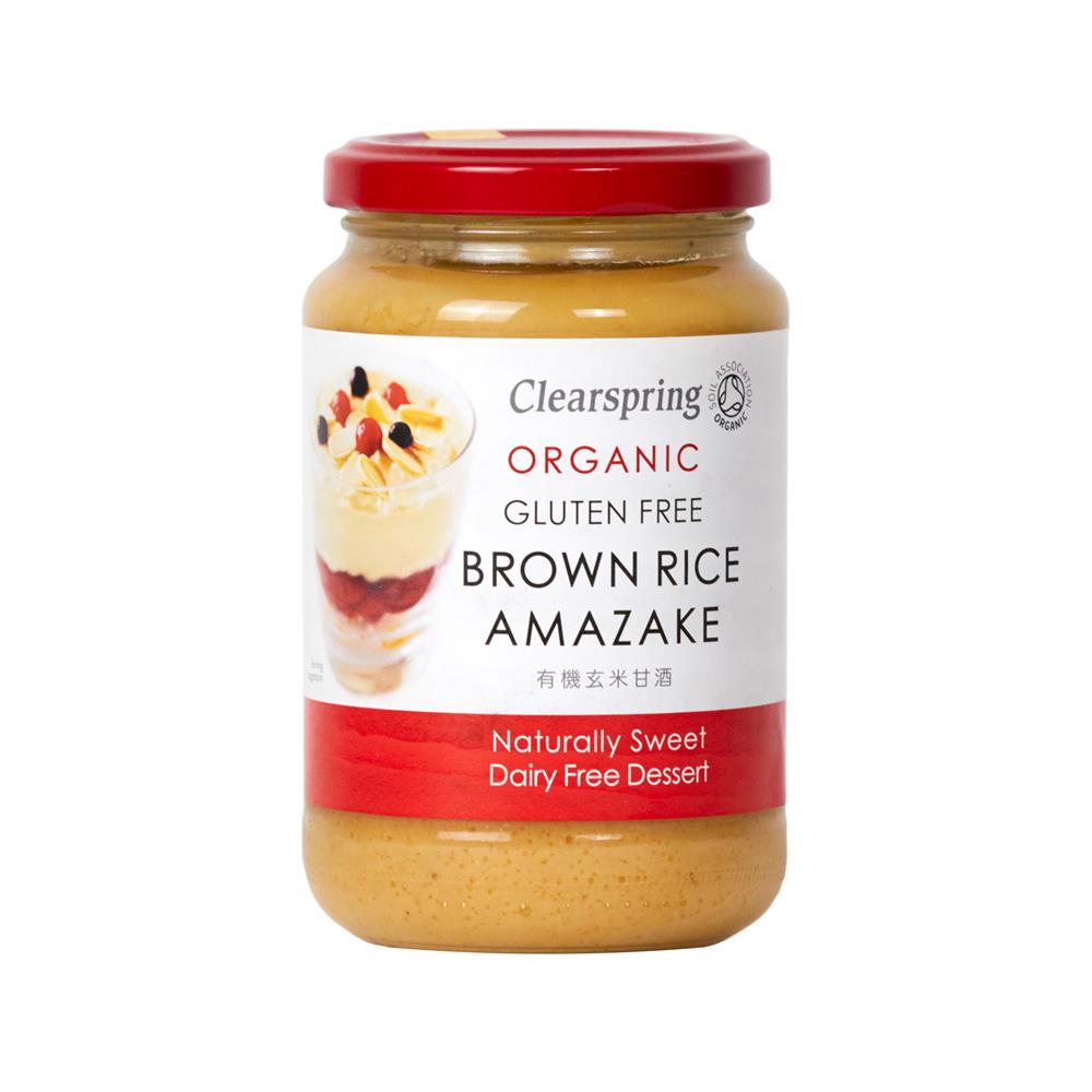 Organic Brown Rice Amazake - Sweet Grains Dessert 380g - Just Natural