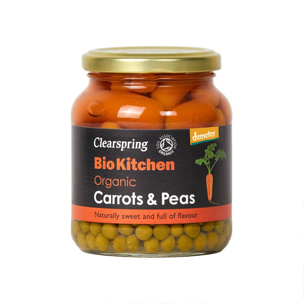 Organic Carrots & Peas 350g - Just Natural