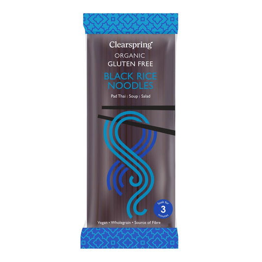 Organic Gluten Free Black Rice Noodles 200g - Just Natural