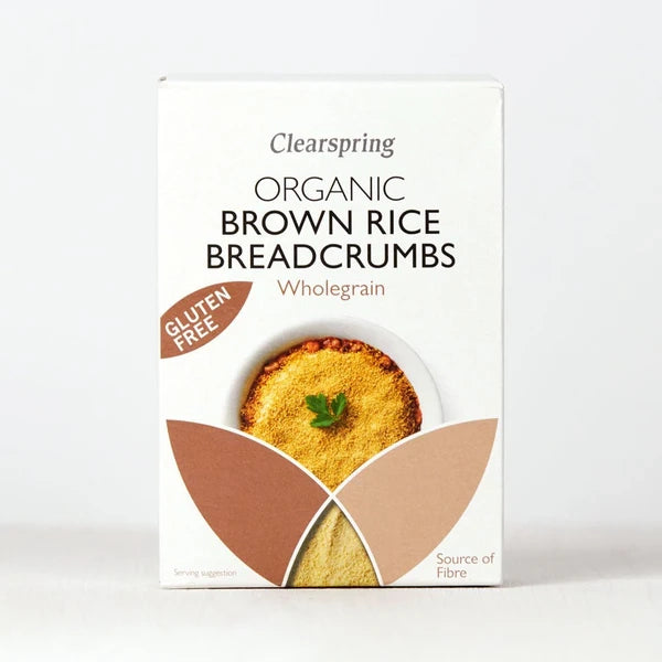 Organic Gluten Free Brown Rice Breadcrumbs 250g - Just Natural