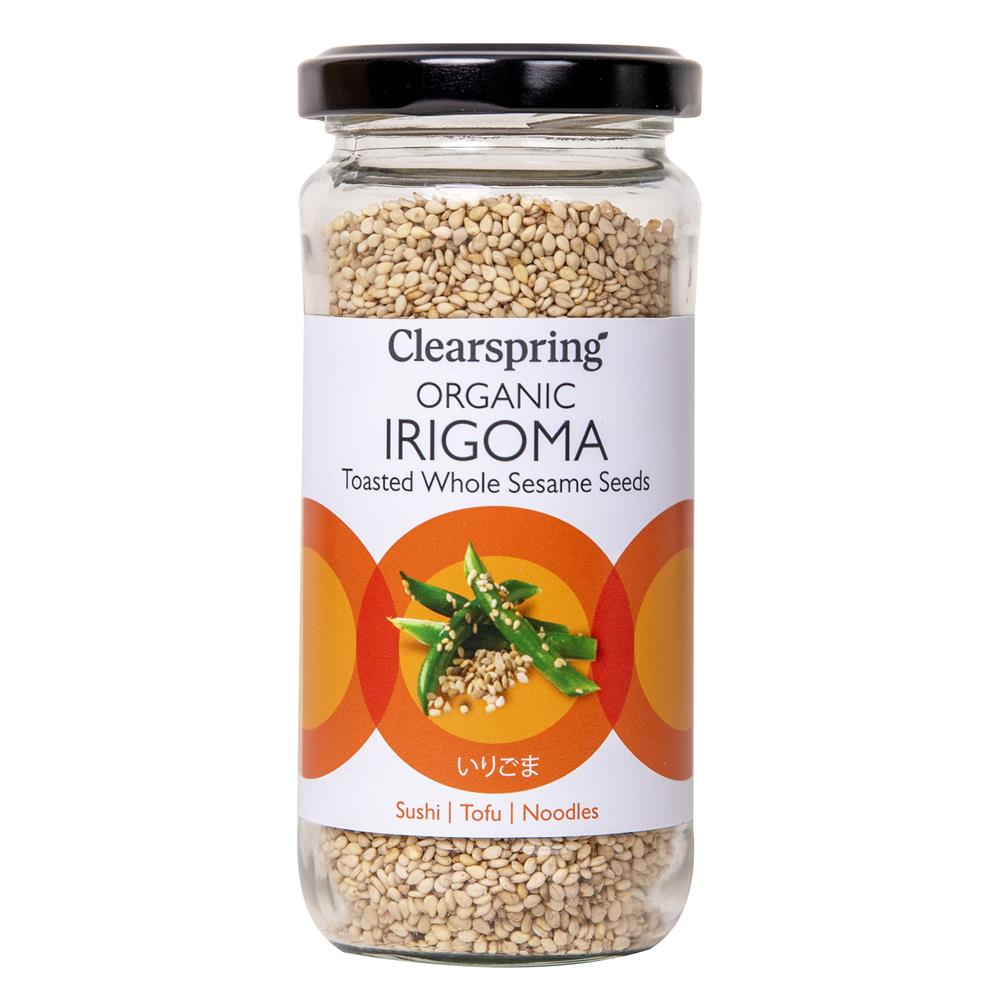 Organic Gomashio - Whole Sesame with Sea Salt - Just Natural