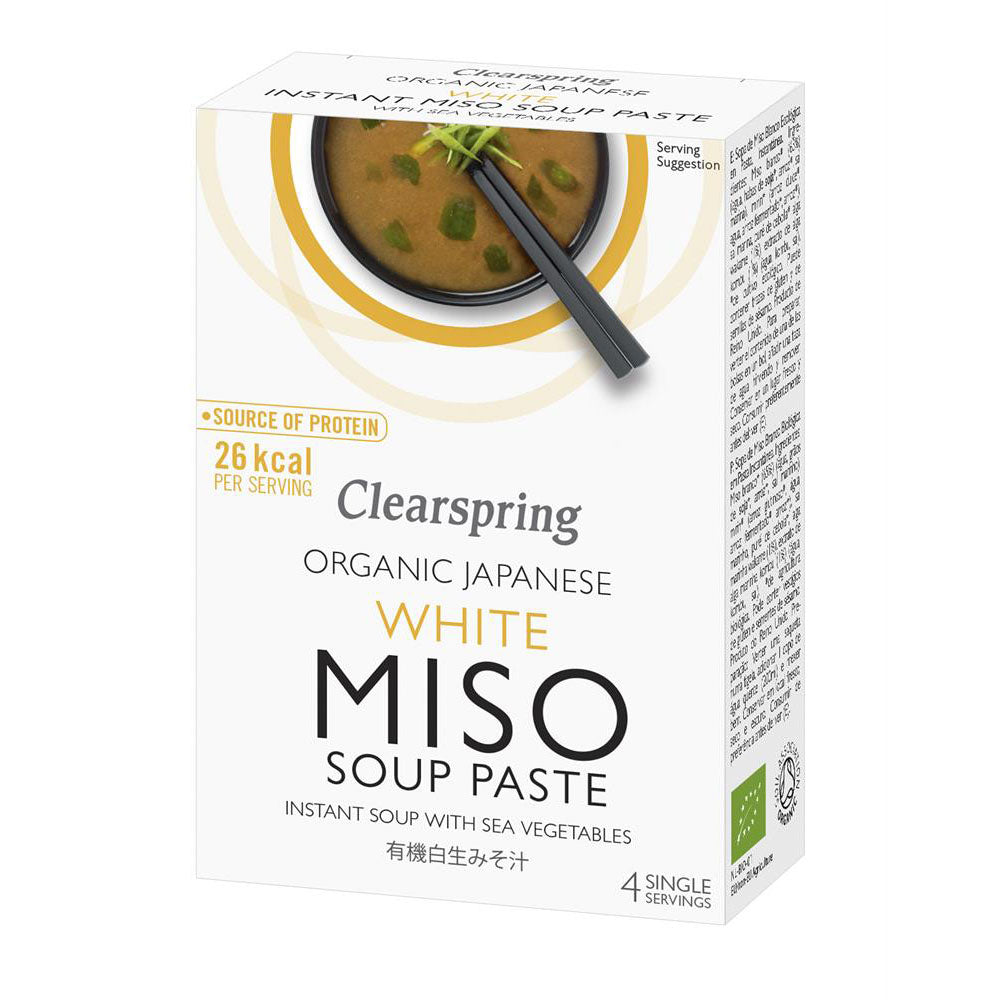 Organic Instant White Miso Soup Paste - Just Natural