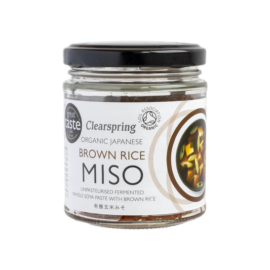 Organic Japanese Brown Rice Miso Paste - Unpasteurised 150g - Just Natural
