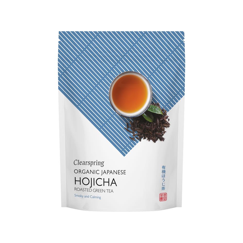 Organic Japanese Hojicha Roasted Green Tea loose 70g - Just Natural