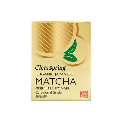 Clearspring Organic Japanese Matcha Green Tea Powder - Ceremonial Grade
