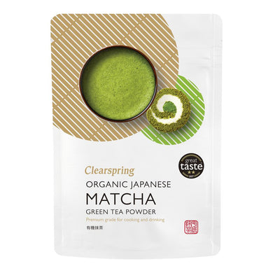 Clearspring Organic Japanese Matcha Green Tea Powder - Premium Grade 100g