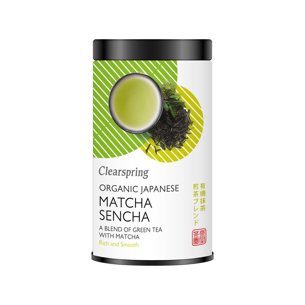 Organic Japanese Matcha Sencha Loose Tea 85g - Just Natural