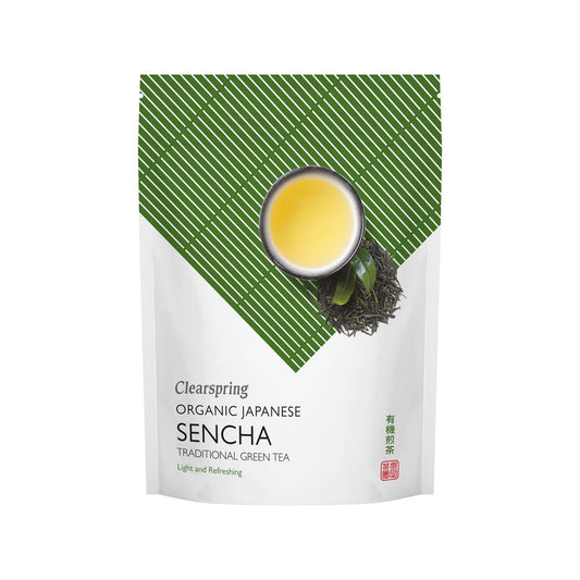 Organic Japanese Sencha Green Tea - Loose Leaf Tea 90g - Just Natural