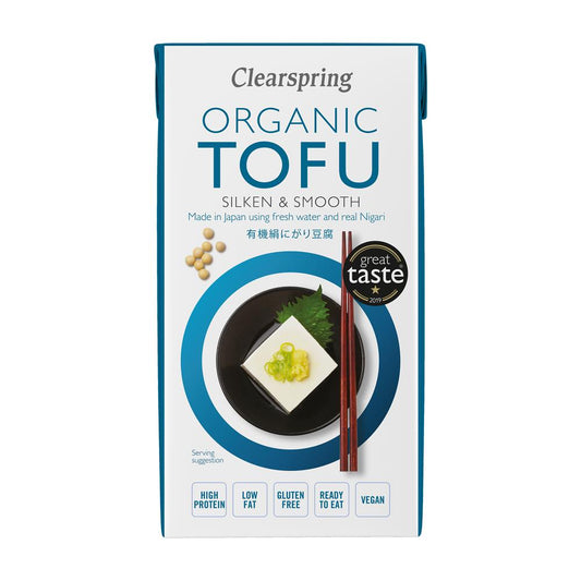 Organic Japanese Tofu - Silken & Smooth - Just Natural