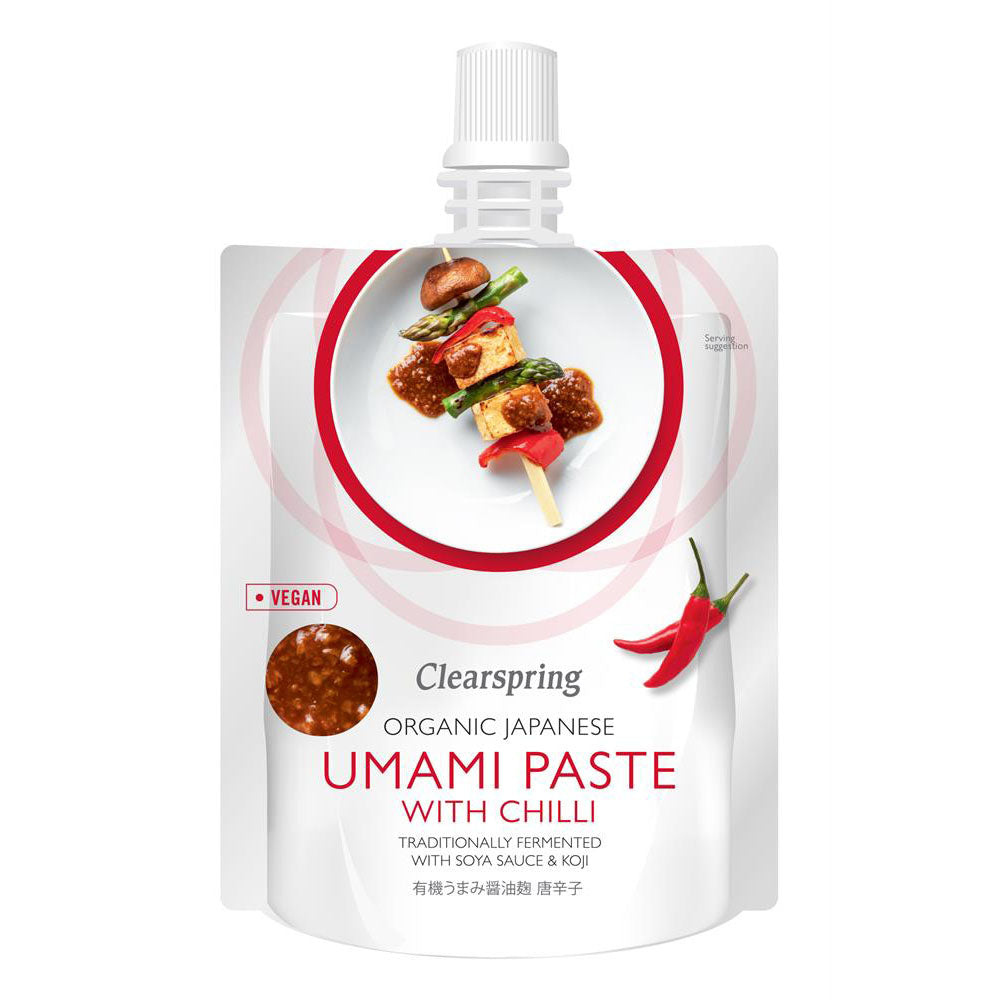 Organic Japanese Umami Paste with Chilli 150g - Just Natural