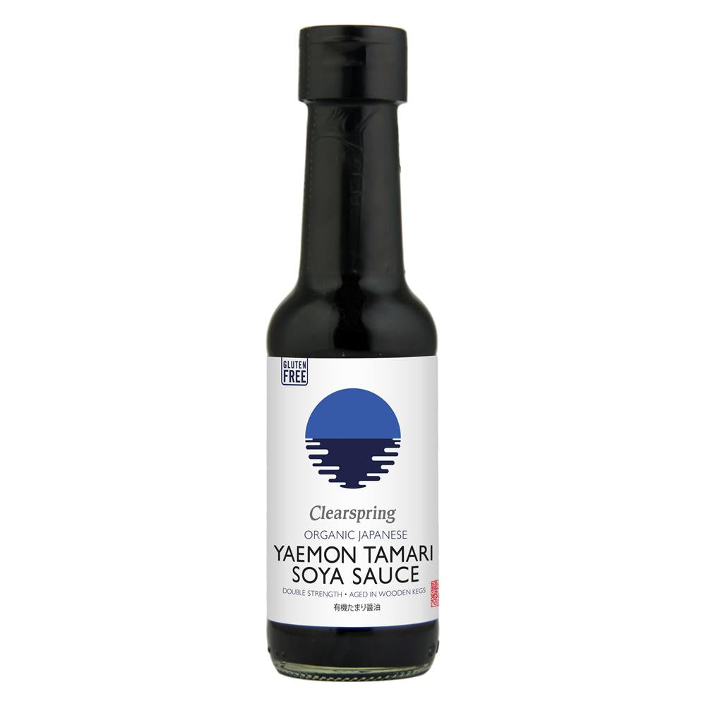Organic Japanese Yaemon Tamari Soya Sauce - Double Strength 150ml - Just Natural
