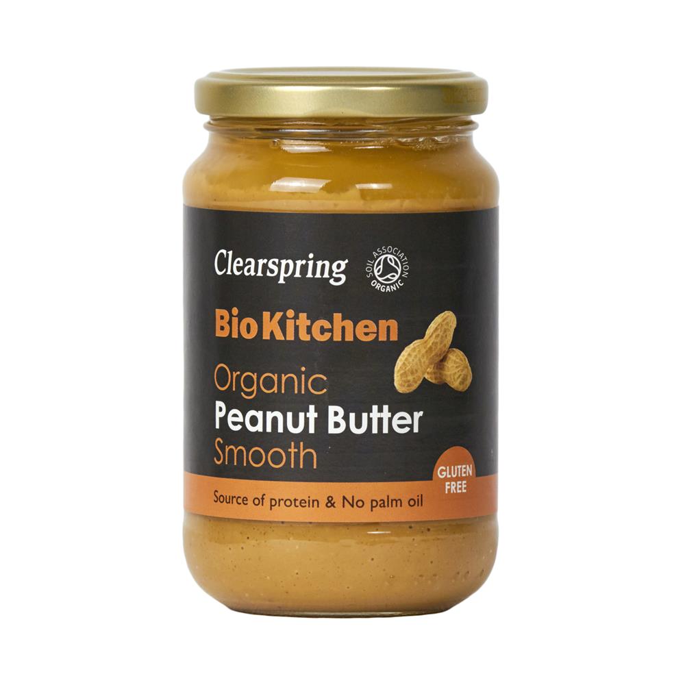 Organic Peanut Butter Smooth 350g - Just Natural
