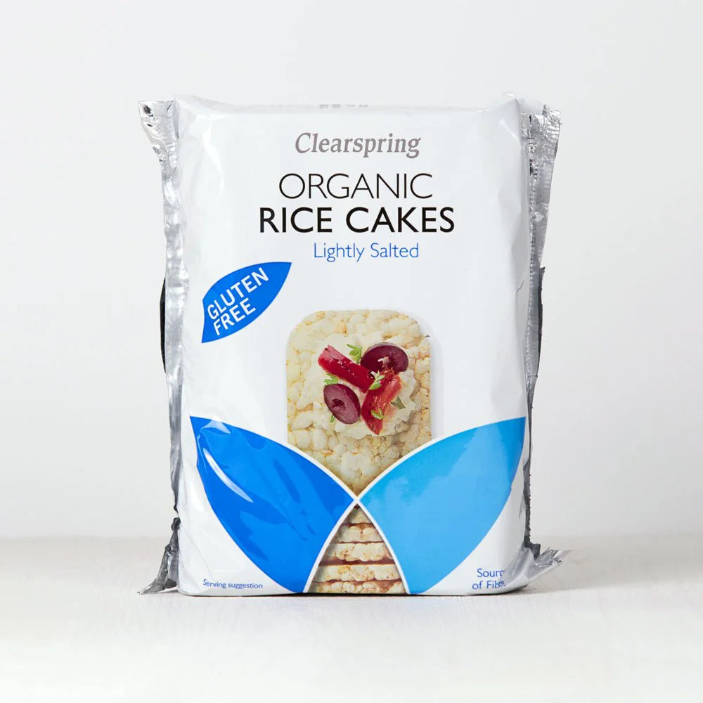 Organic Rice Cakes - Lightly Salted 130g - Just Natural
