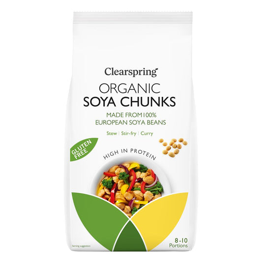 Organic Soya Chunks 200g - Just Natural
