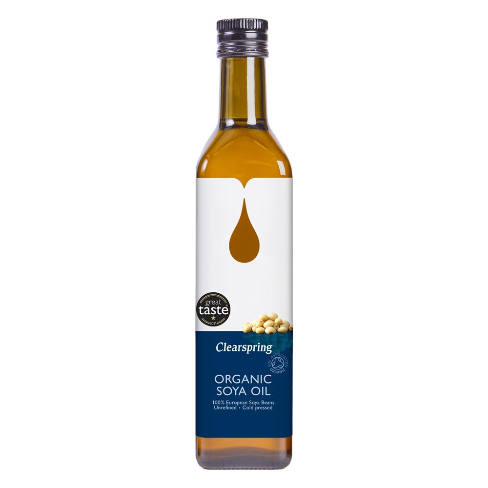 Organic Soya Oil - 500ml - Just Natural
