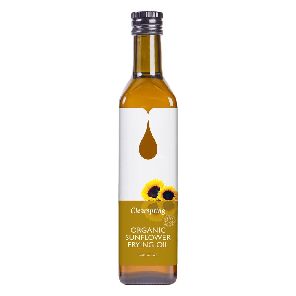 Organic Sunflower Frying Oil 500ml - Just Natural