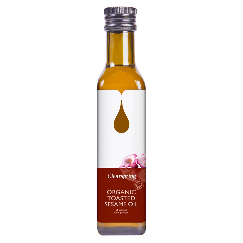 Organic Toasted Sesame Oil 250ml - Just Natural