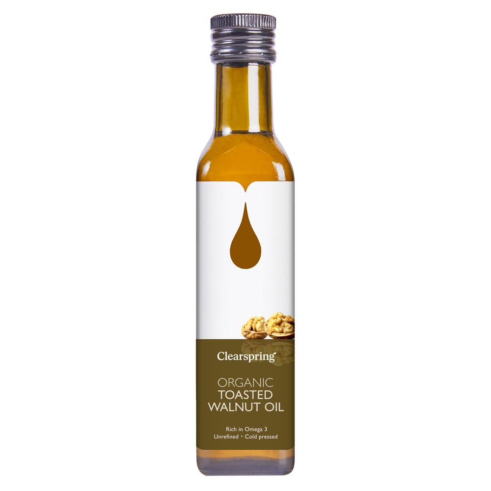 Organic Toasted Walnut Oil - 250ml - Just Natural