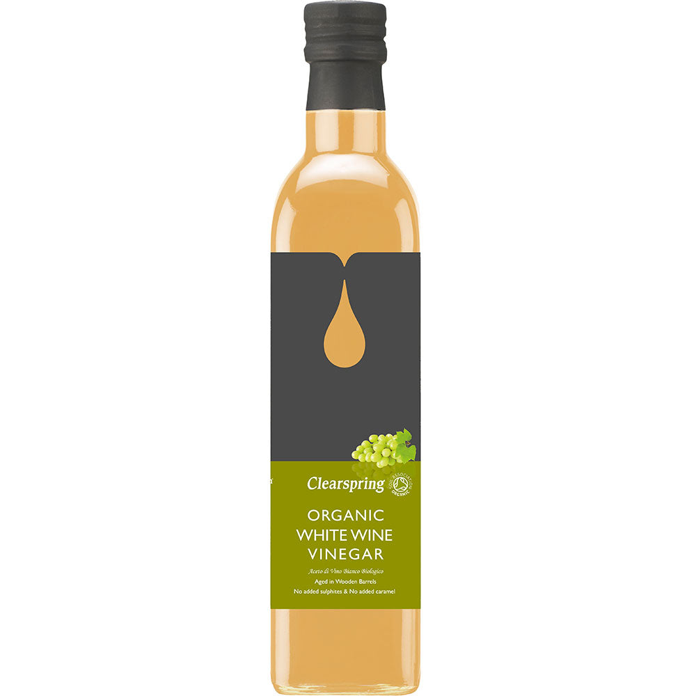 Organic White Wine Vinegar 500ml - Just Natural