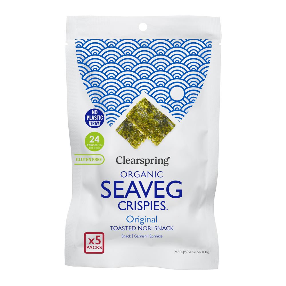Original - Organic Seaveg Crispies Multipack 20g - Just Natural