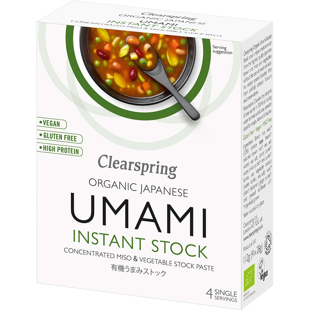 Umami Instant Stock - Miso & Vegetable Stock Paste - Just Natural