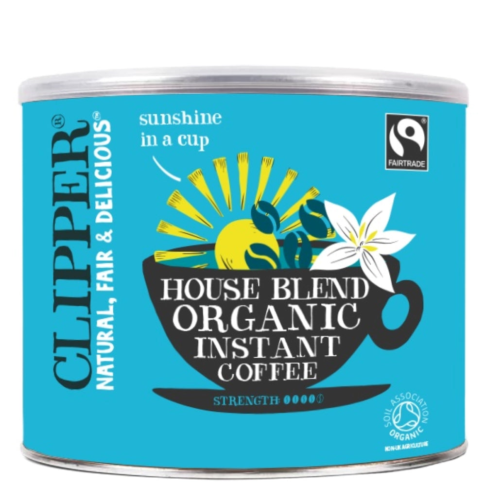 Fairtrade Organic House Blend Instant Coffee 500g - Just Natural