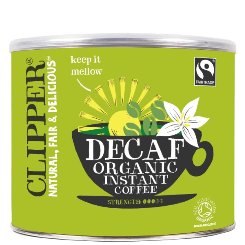 Fairtrade Organic Medium Roast Arabica Decaf Coffee 500g - Just Natural