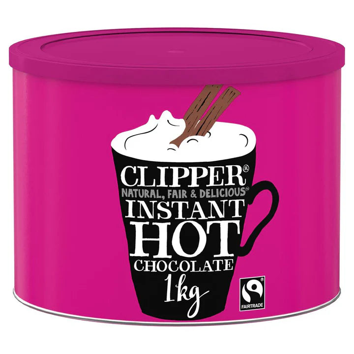 Fairtrade Seriously Velvety Instant Hot Chocolate 1kg - Just Natural