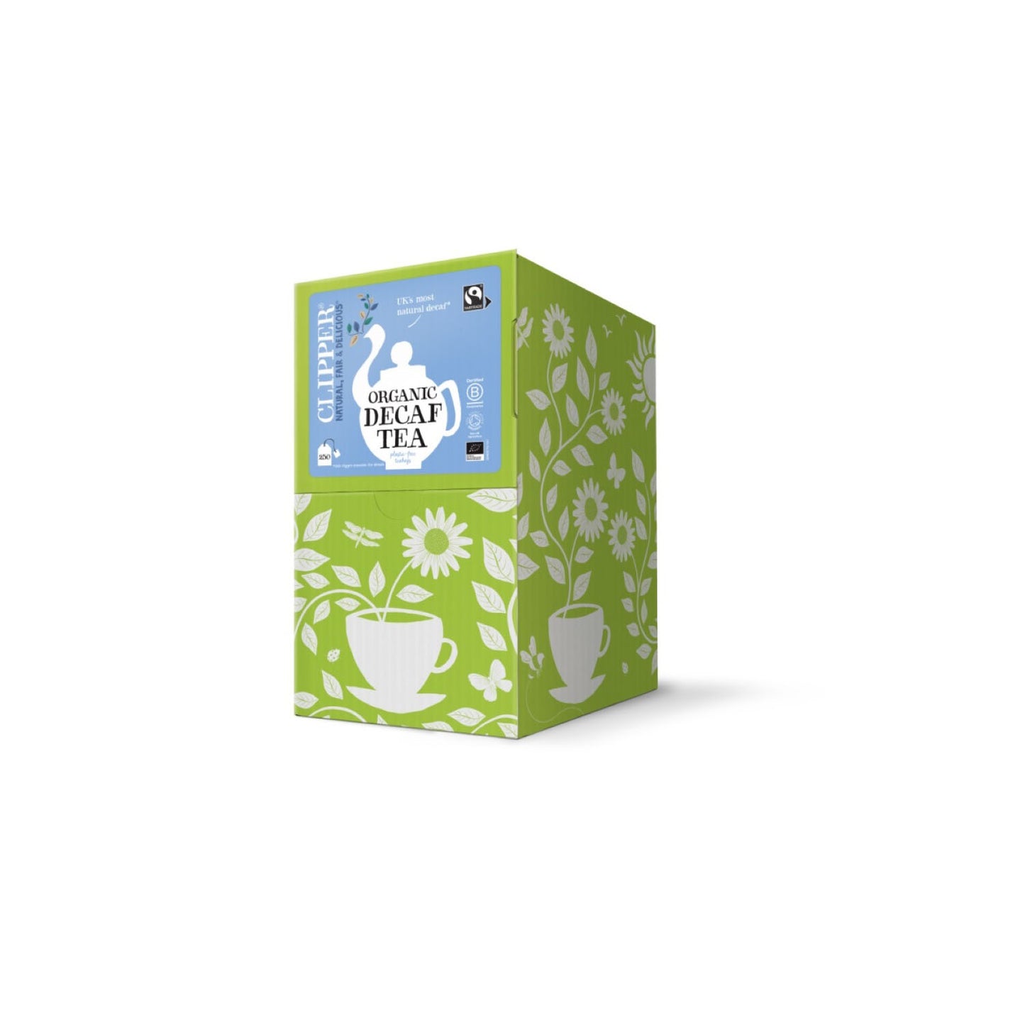 Organic Everyday Decaf Tea 250 envelopes - Just Natural