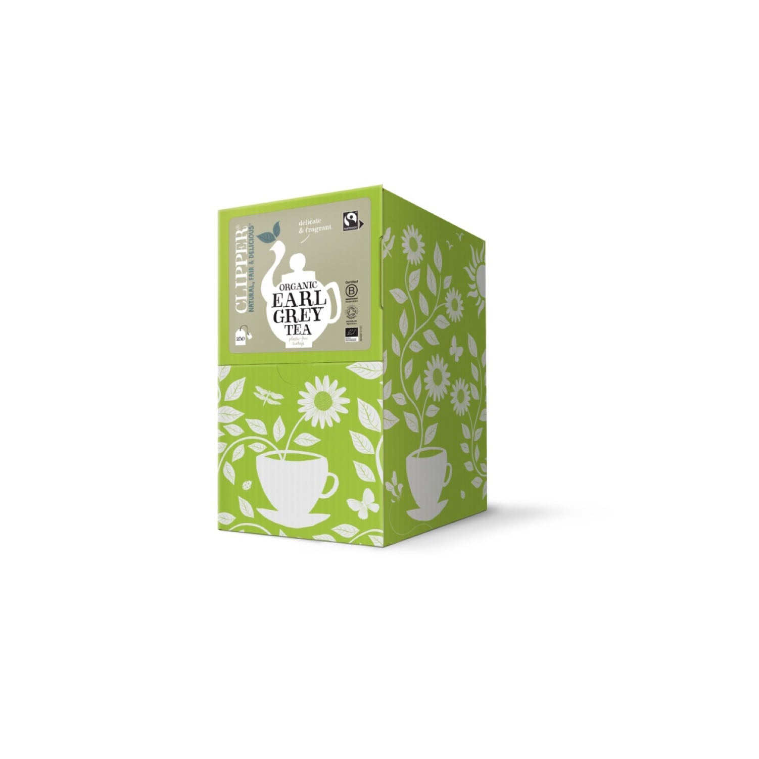 Organic Fairtrade Earl Grey Tea 250 envelopes - Just Natural