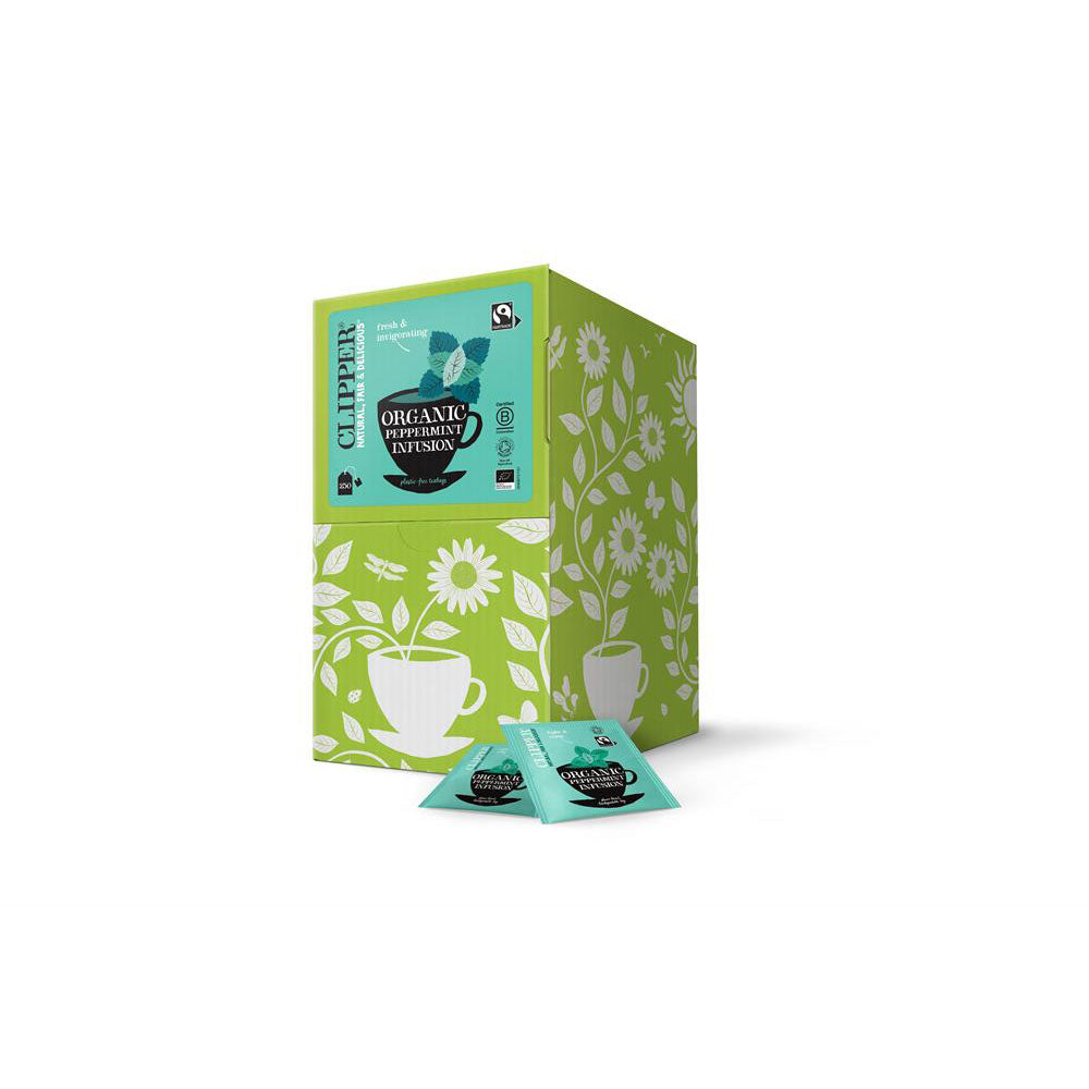 Organic Peppermint Infusion 250 envelopes - Just Natural