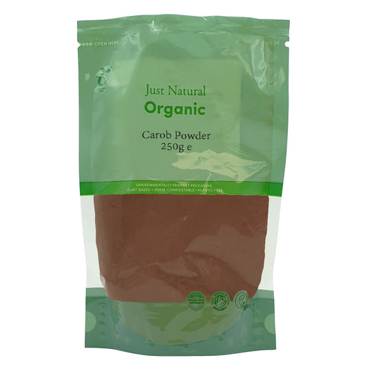 Organic Carob Powder 250g - Just Natural