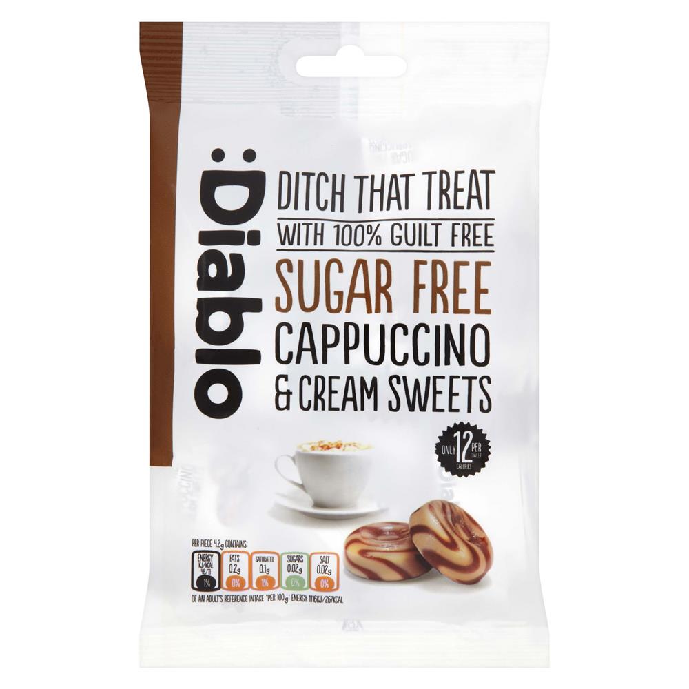 Cappuccino & Cream Sweets 75g - Just Natural