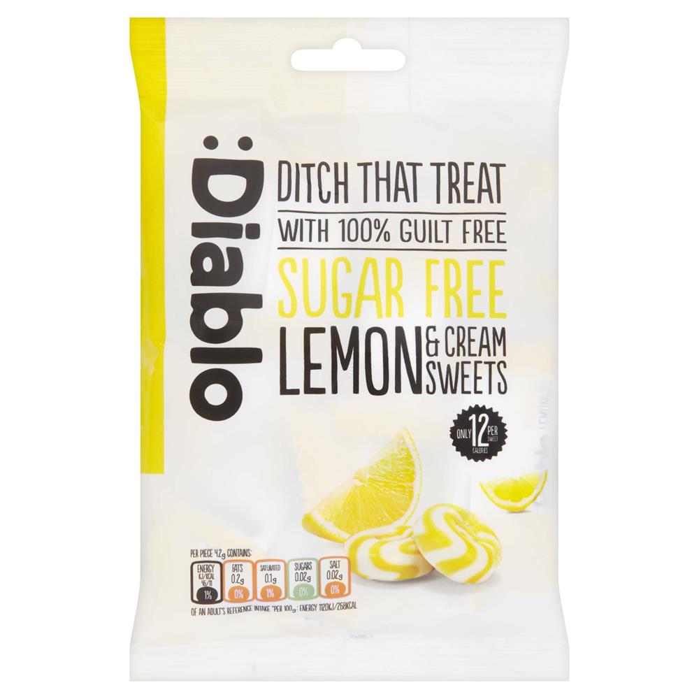 Lemon & Cream Sweets 75g - Just Natural