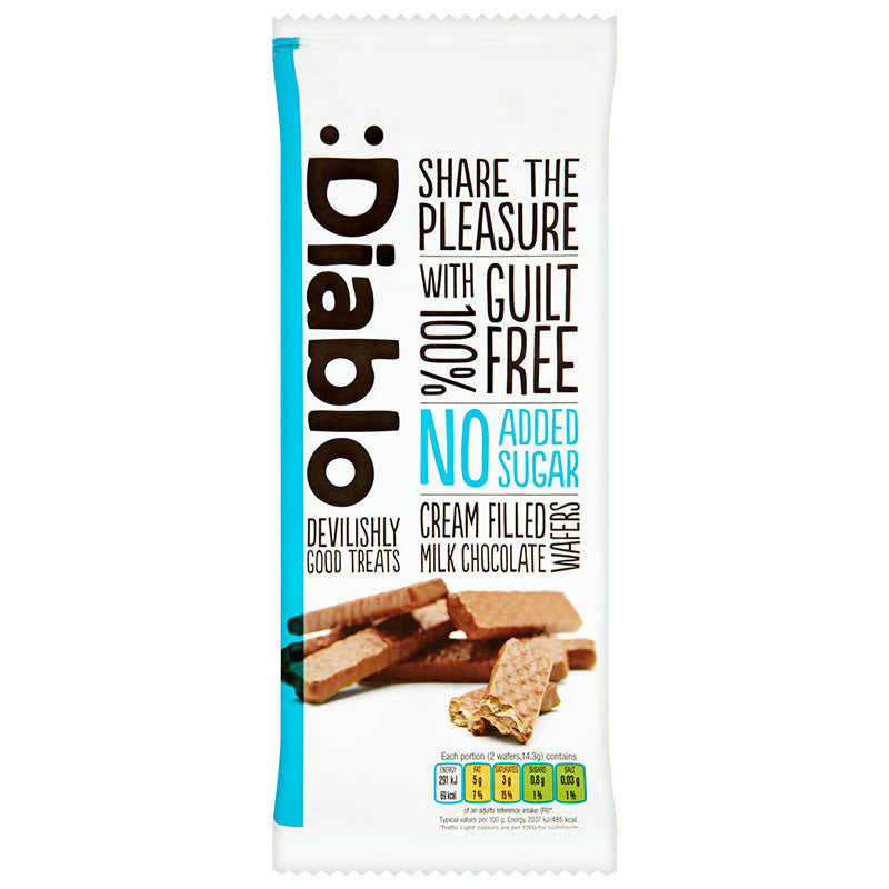 Milk Chocolate Wafers 150g - Just Natural