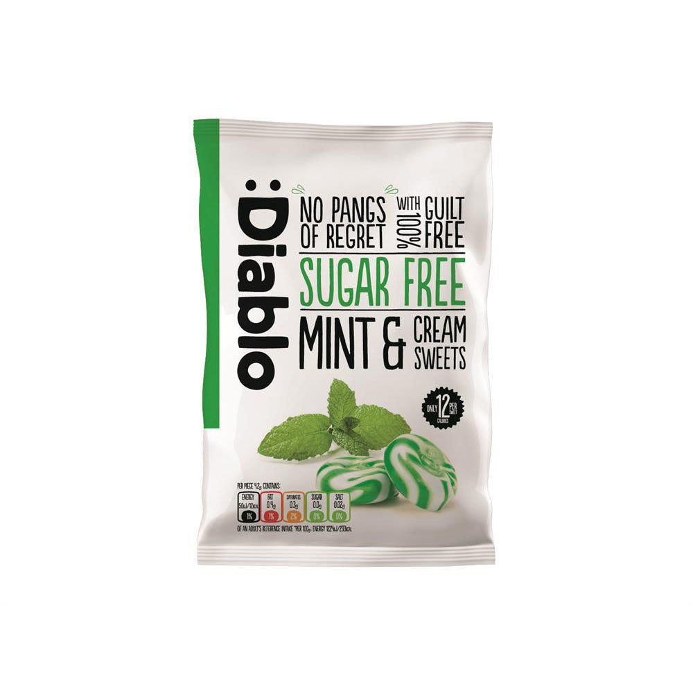 Mint & Cream Sweets 75g - Just Natural