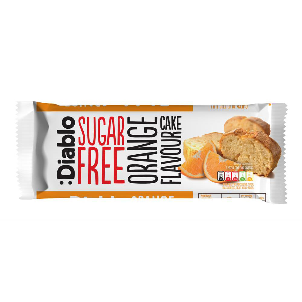 Orange Flavour Cake 200g - Just Natural