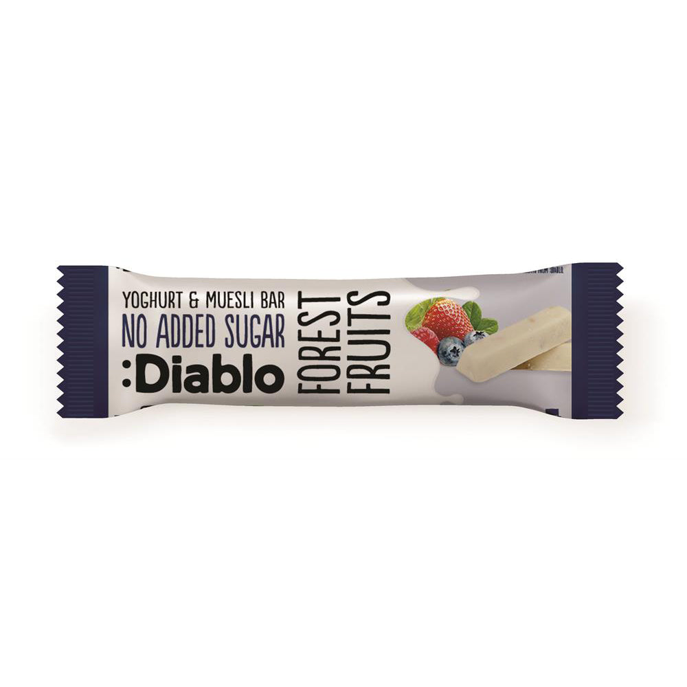 Yoghurt coated Forest Fruit Muesli Bar 30g - Just Natural
