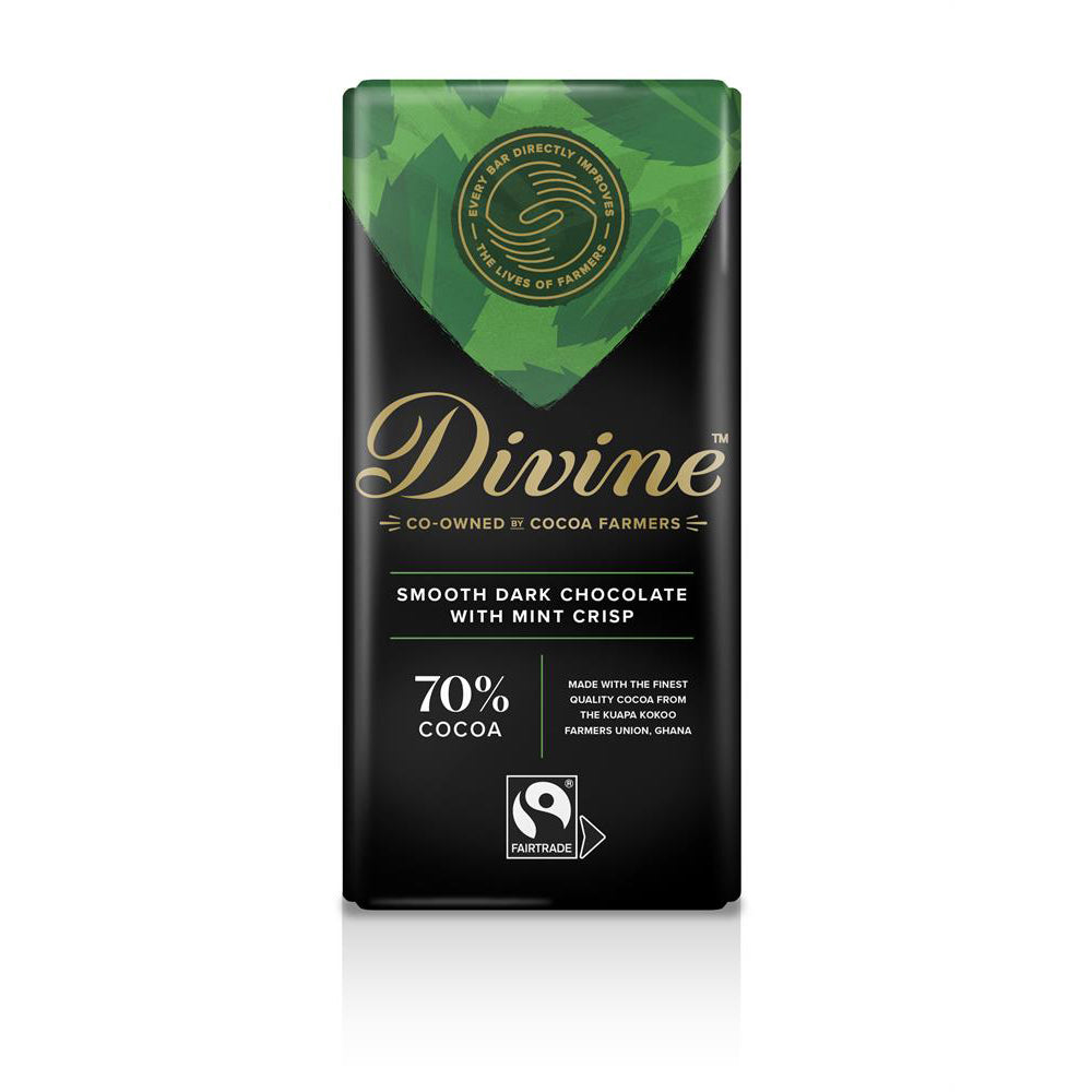 Chocolate Mint Dark Chocolate 100g - Just Natural